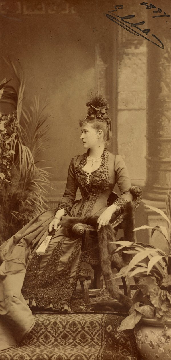 Portrait of Grand Duchess Elizaveta Fyodorovna (1864-1918), Princess Elizabeth of Hesse and by Rhine by Charles Bergamasco