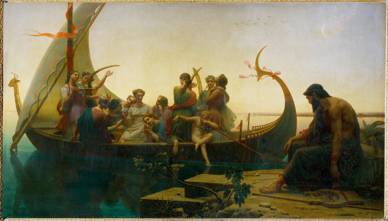 Evening, or Lost Illusions by Charles (after) Gleyre
