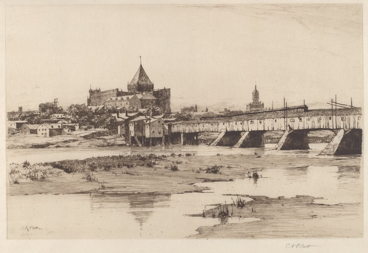 Hartford Bridge by Charles A. Platt