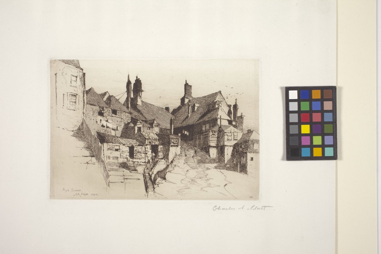 Rye, Sussex by Charles Adams Platt