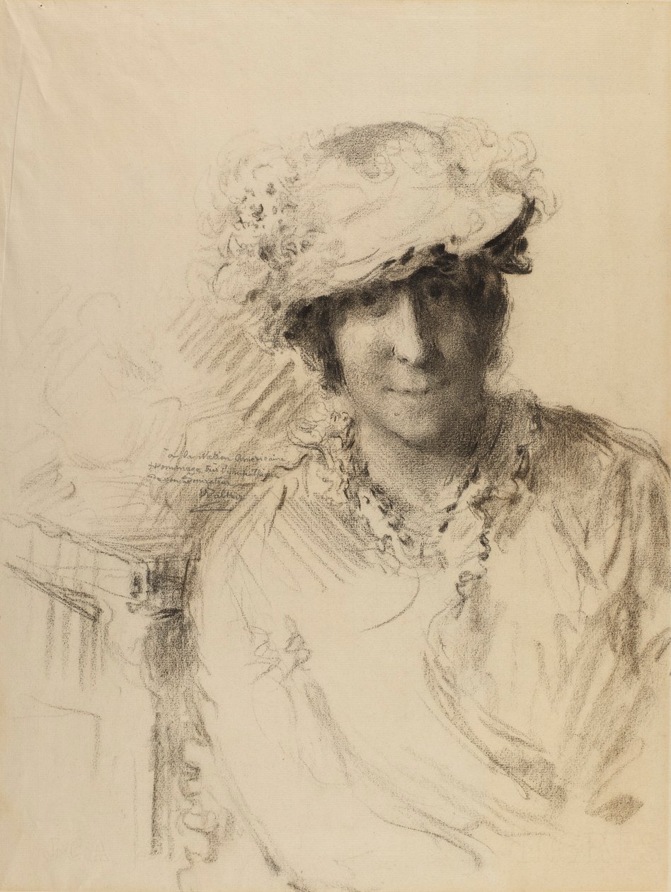 Portrait of a Lady by Charles Albert Waltner