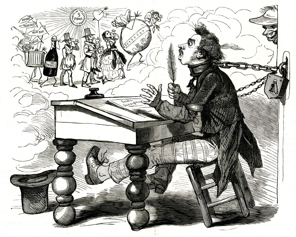 Unknown Image by Charles Albert dArnoux Bertall