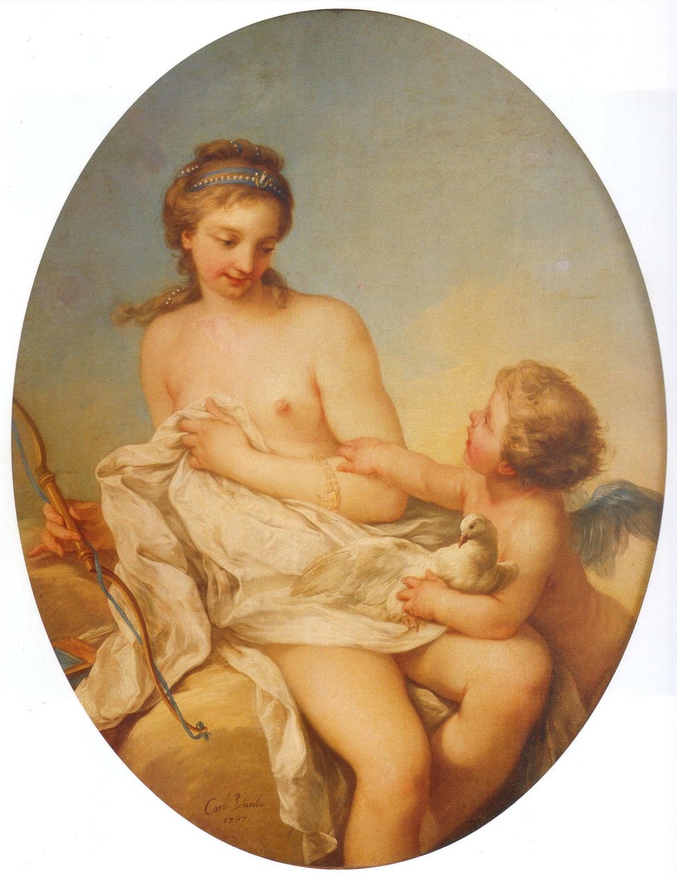 Cupid and Psyche by Charles André van Loo