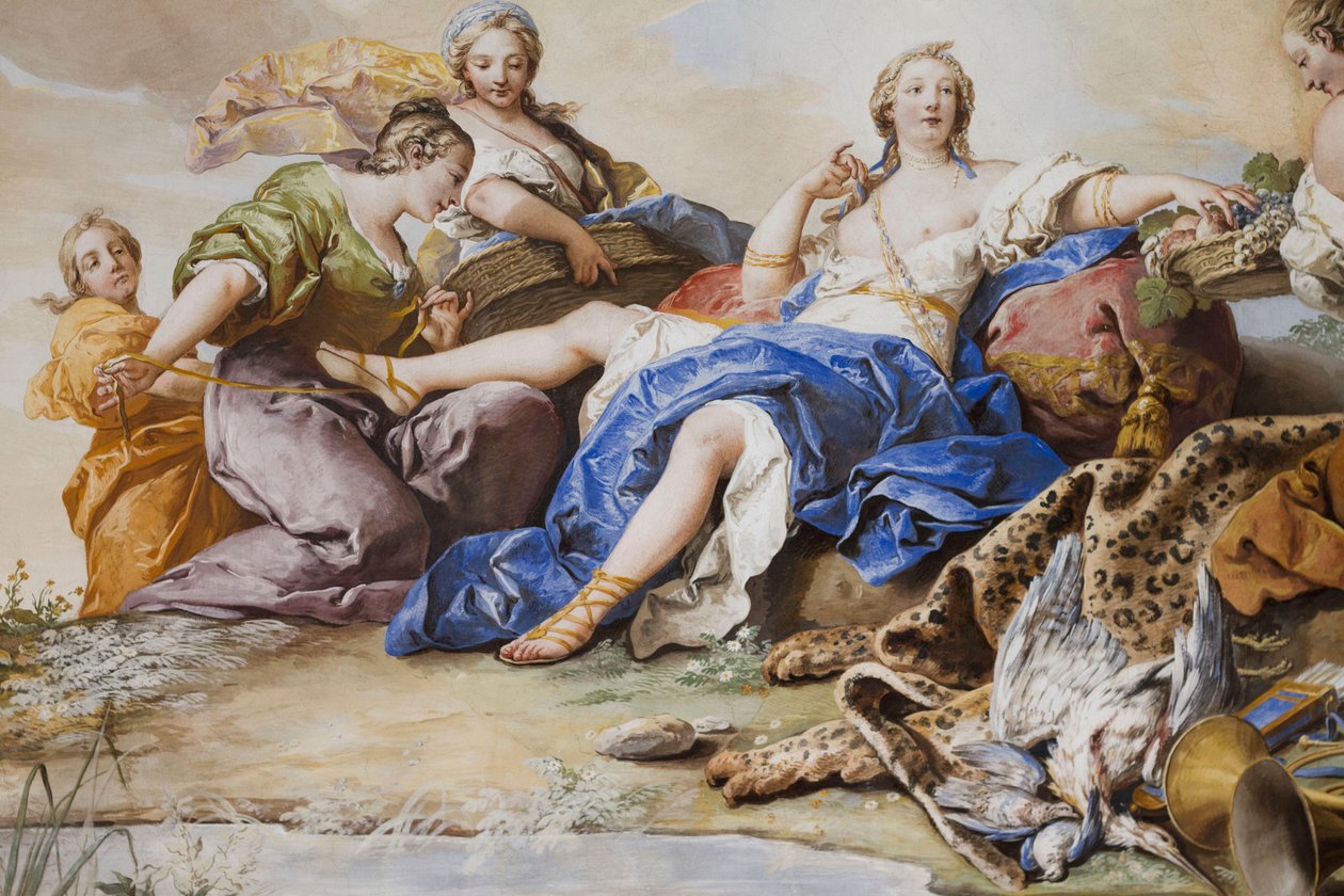 The rest of Diana among the Nymphs by Charles André van Loo