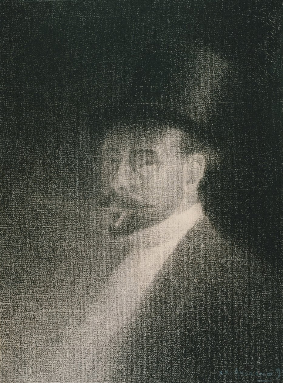 Self-Portrait, 1892 by Charles Angrand