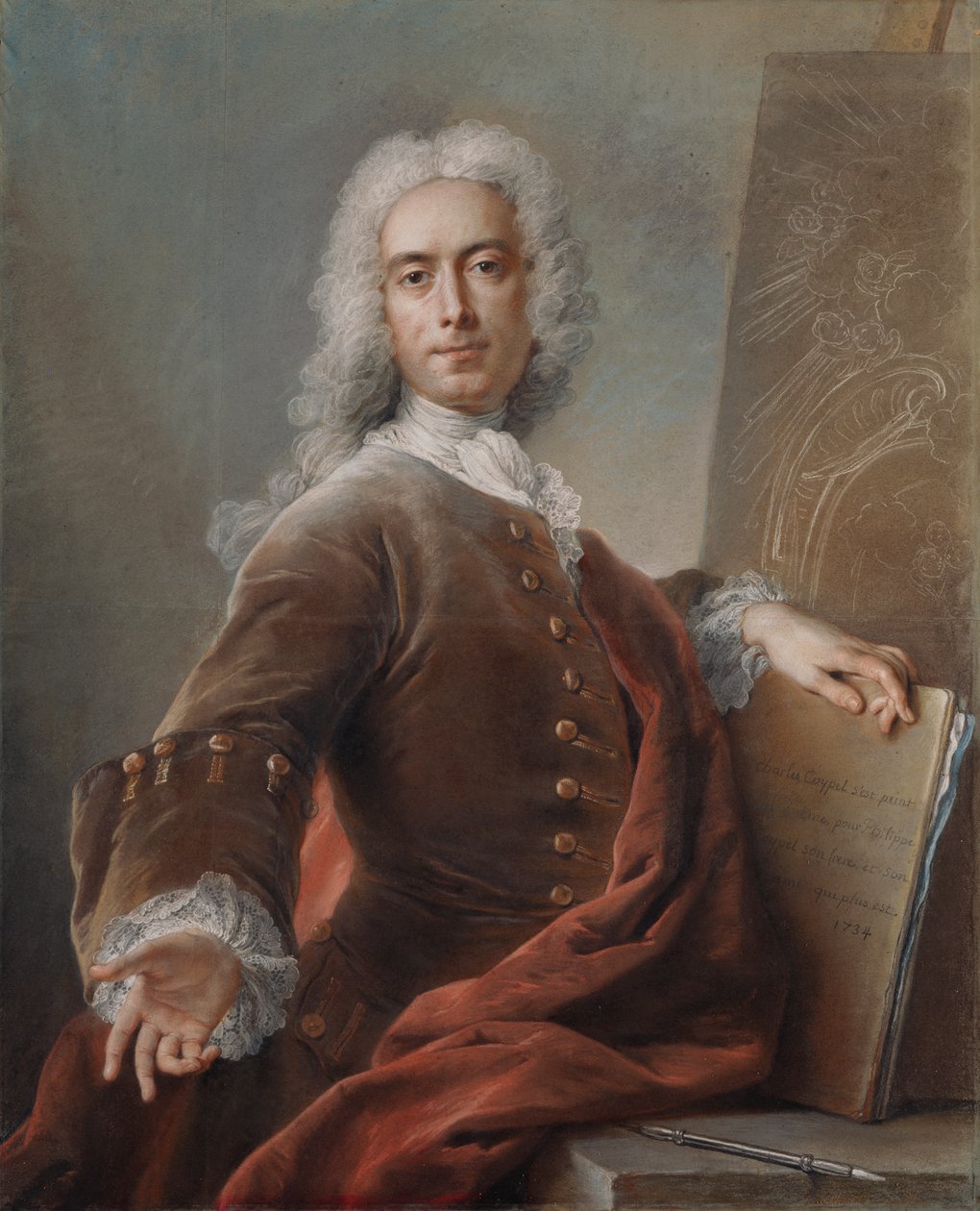 Self-Portrait by Charles Antoine Coypel