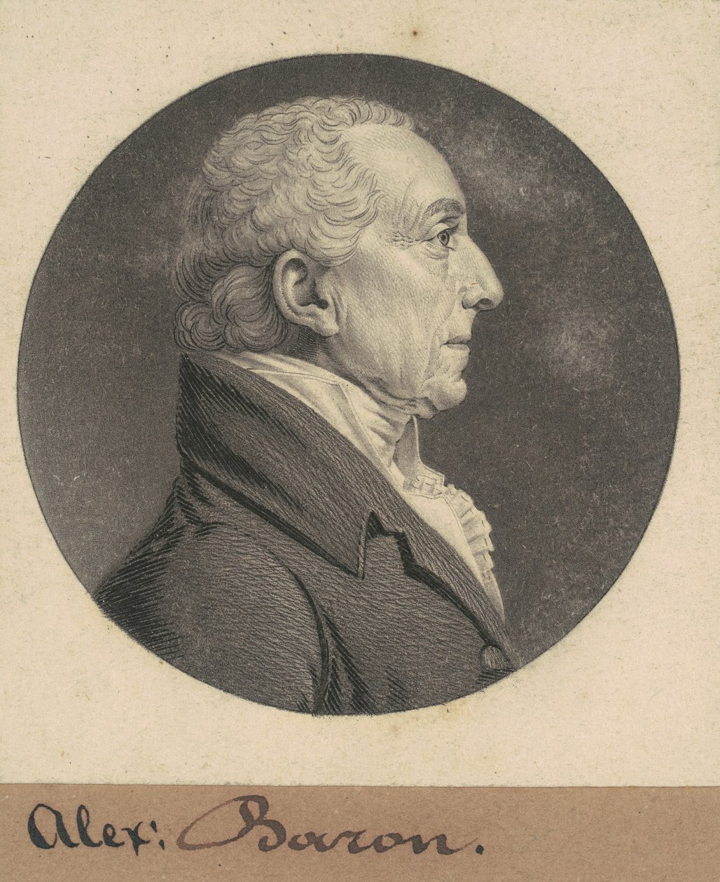 Alexander Baron by Charles B. J. Févret de Saint Mémin