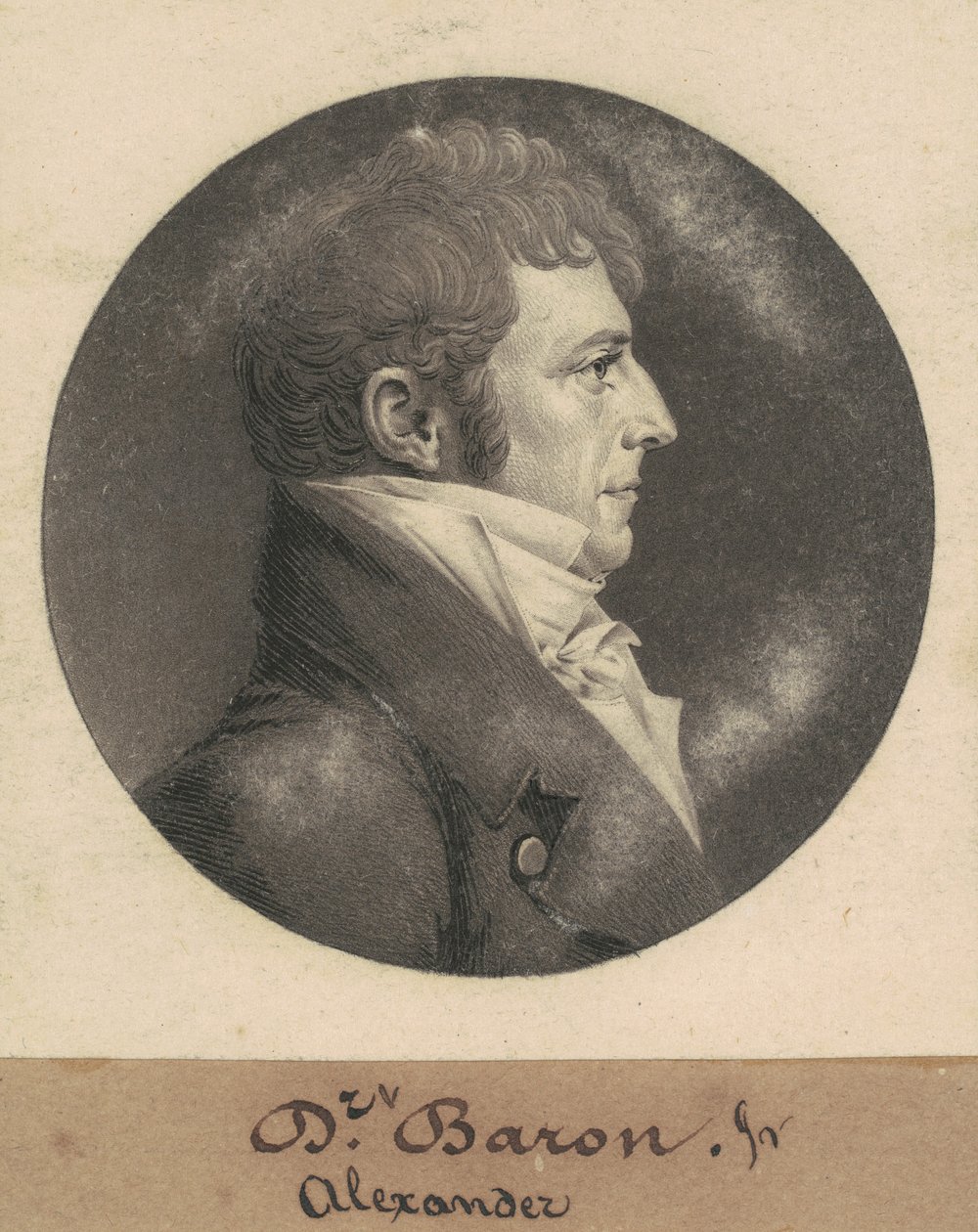 Alexander Baron, Jr. by Charles B. J. Févret de Saint Mémin