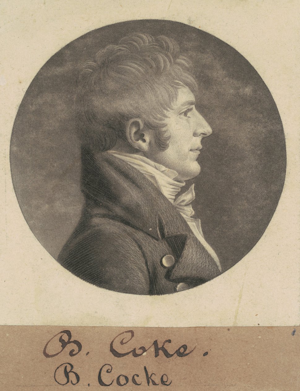 Benjamin Cocke by Charles B. J. Févret de Saint Mémin