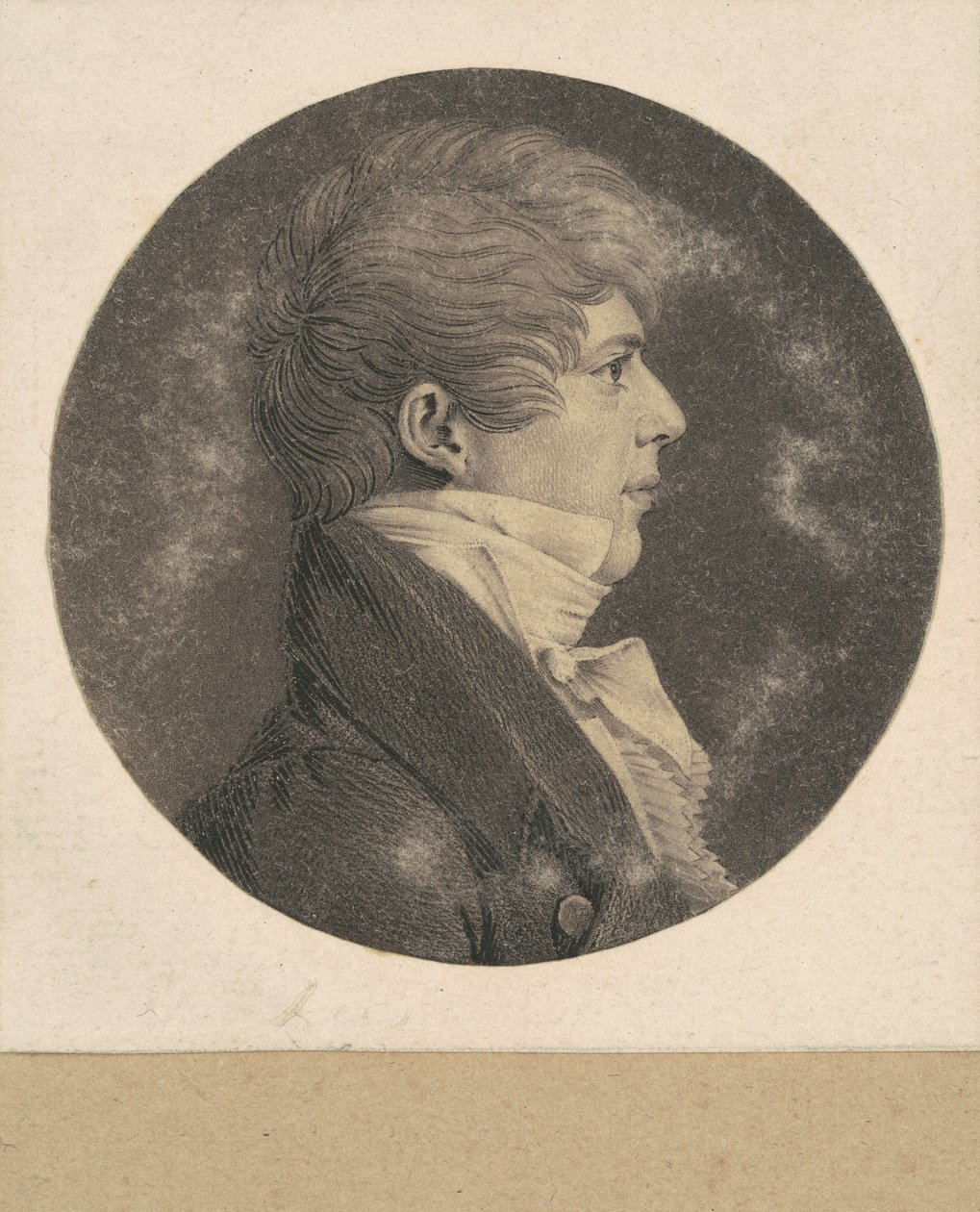 Benjamin Harrison VII by Charles B. J. Févret de Saint Mémin