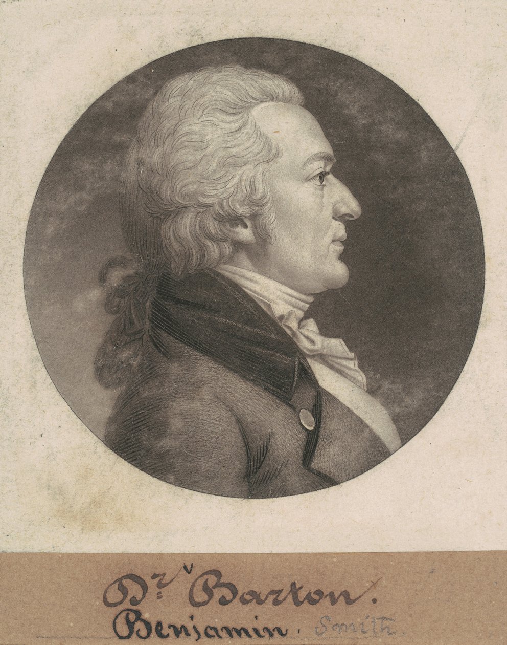 Benjamin Smith Barton by Charles B. J. Févret de Saint Mémin
