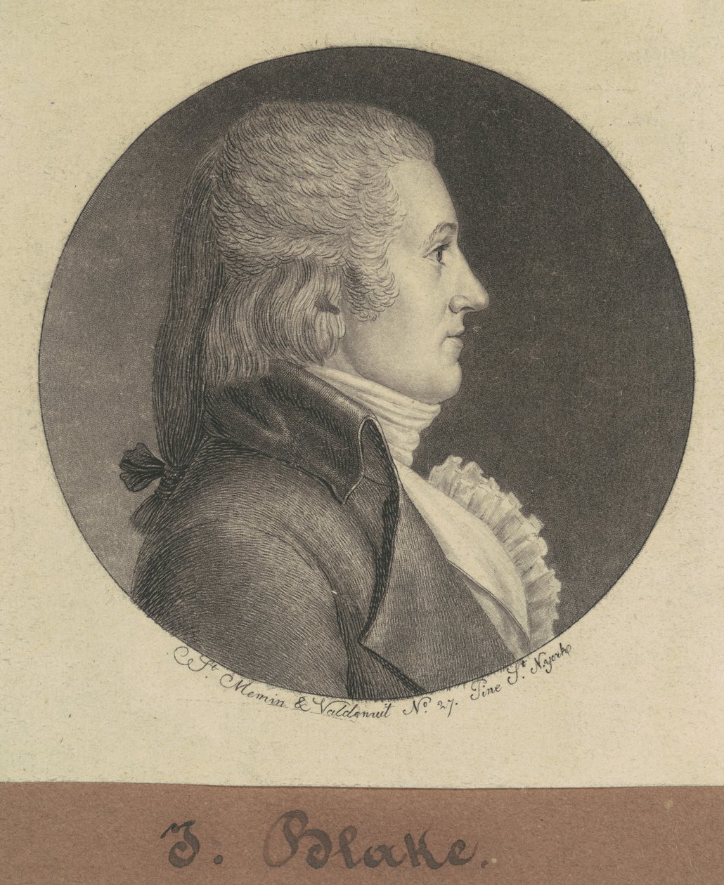Blake by Charles B. J. Févret de Saint Mémin