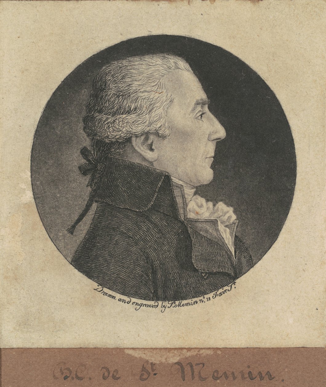 Bénigne-Charles Féret de Saint-Mémin by Charles B. J. Févret de Saint Mémin