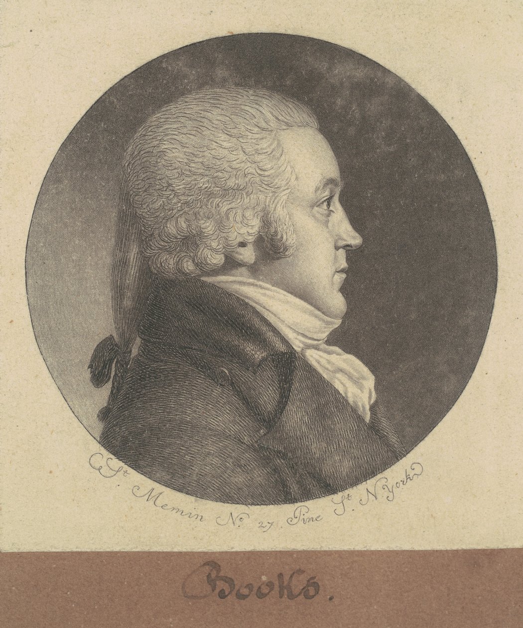 Brooks by Charles B. J. Févret de Saint Mémin