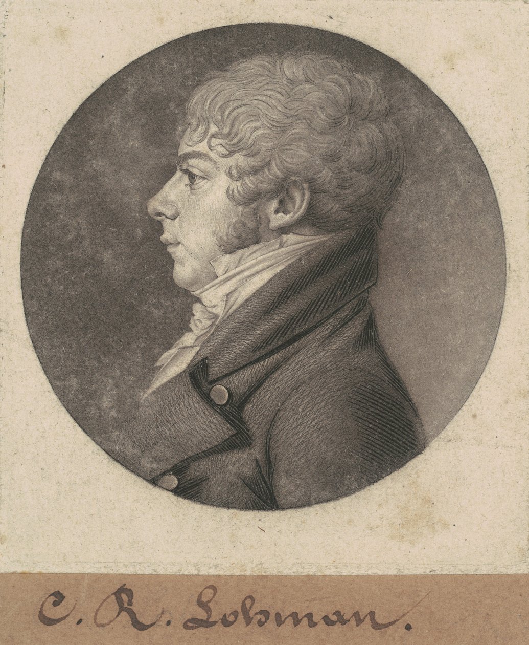 C. R. Lohman by Charles B. J. Févret de Saint Mémin