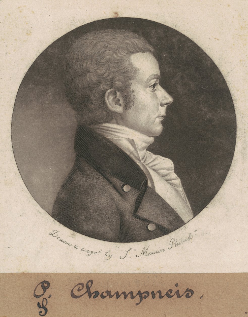 Champneis by Charles B. J. Févret de Saint Mémin