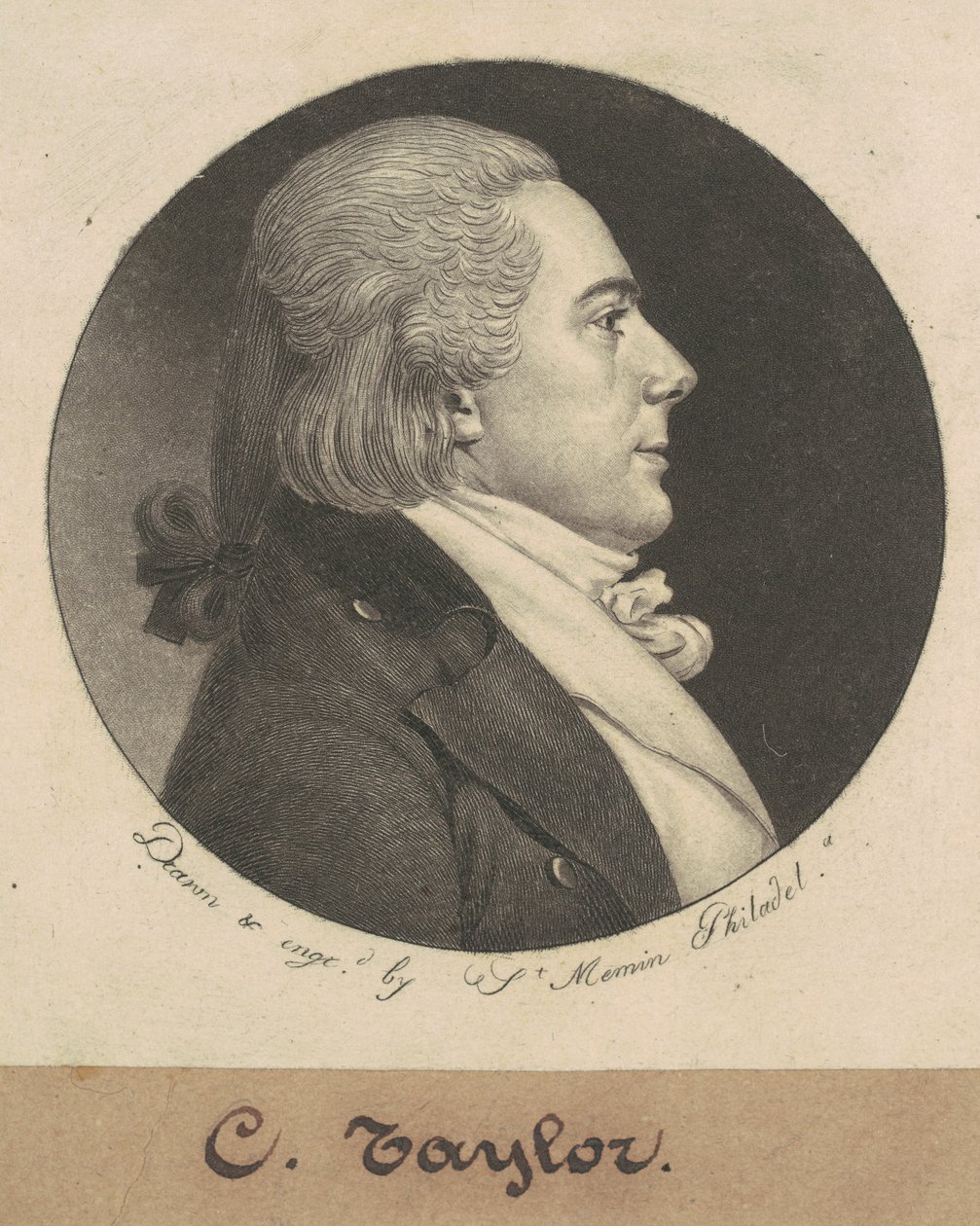 Charles Taylor by Charles B. J. Févret de Saint Mémin