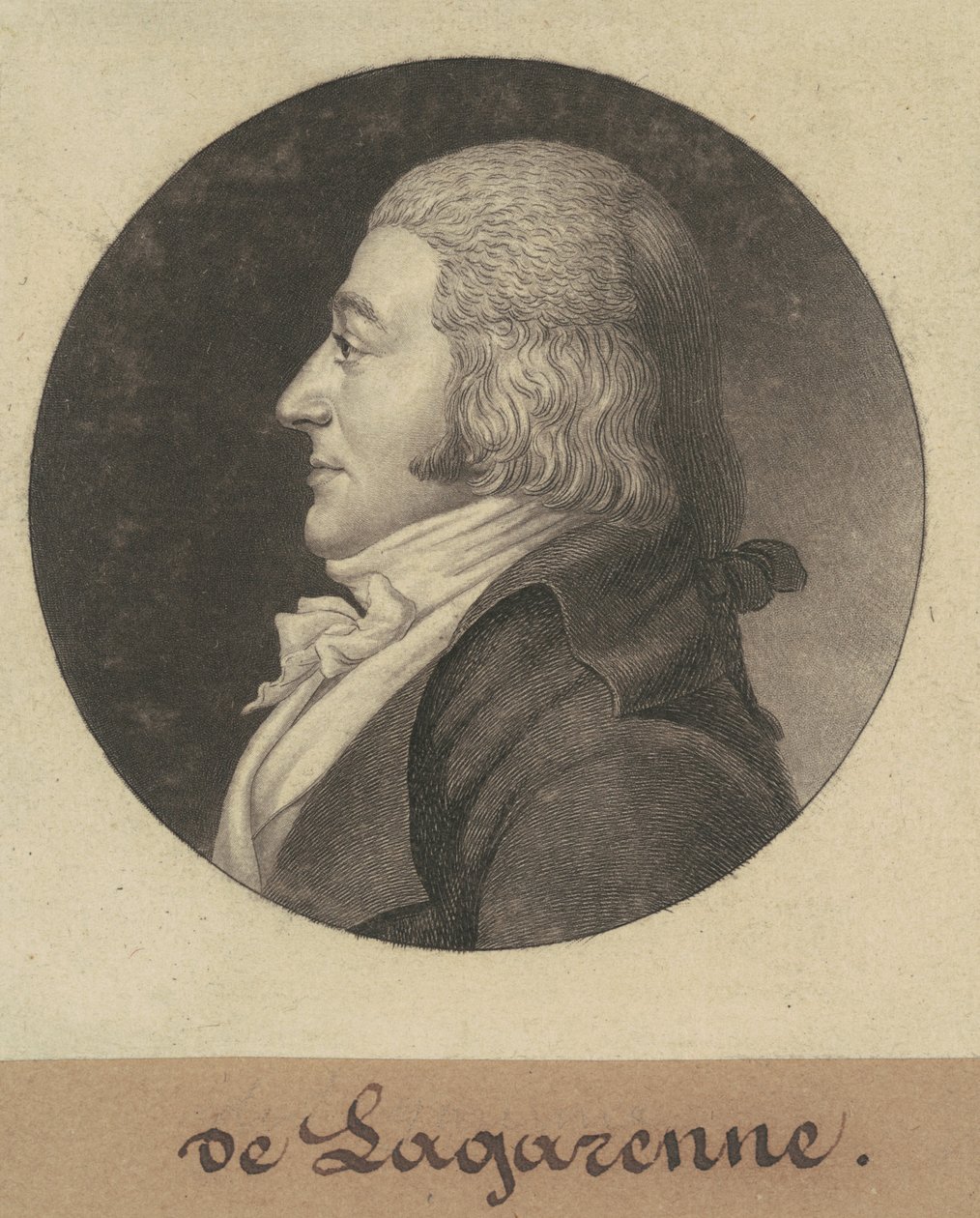 Charles de Lagarenne by Charles B. J. Févret de Saint Mémin