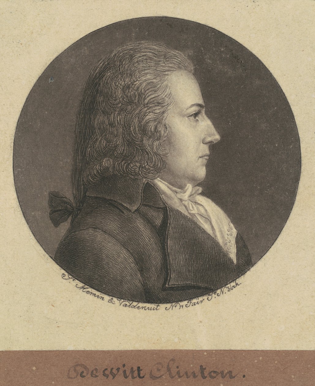 DeWitt Clinton by Charles B. J. Févret de Saint Mémin