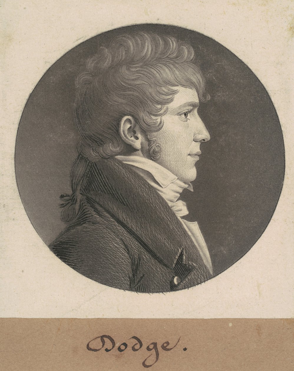 Dodge by Charles B. J. Févret de Saint Mémin
