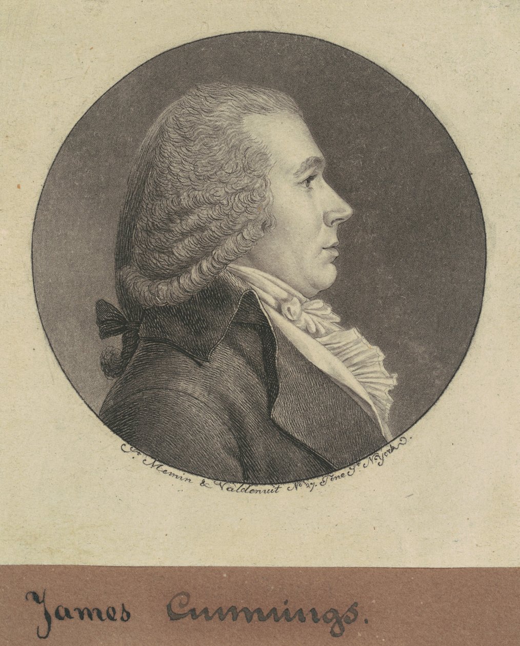 Fortescue Cuming by Charles B. J. Févret de Saint Mémin