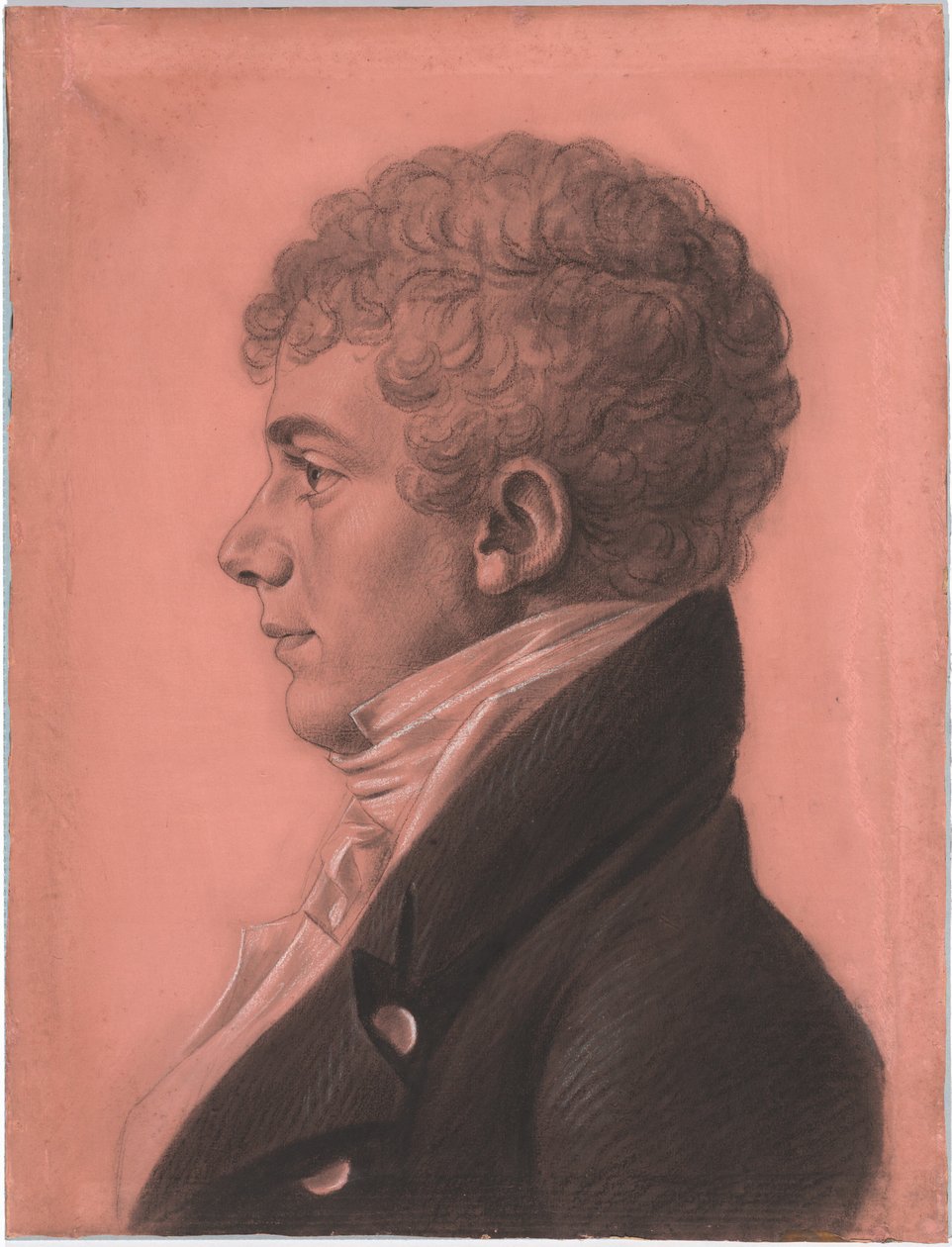 George Raleigh Dearborn by Charles B. J. Févret de Saint Mémin