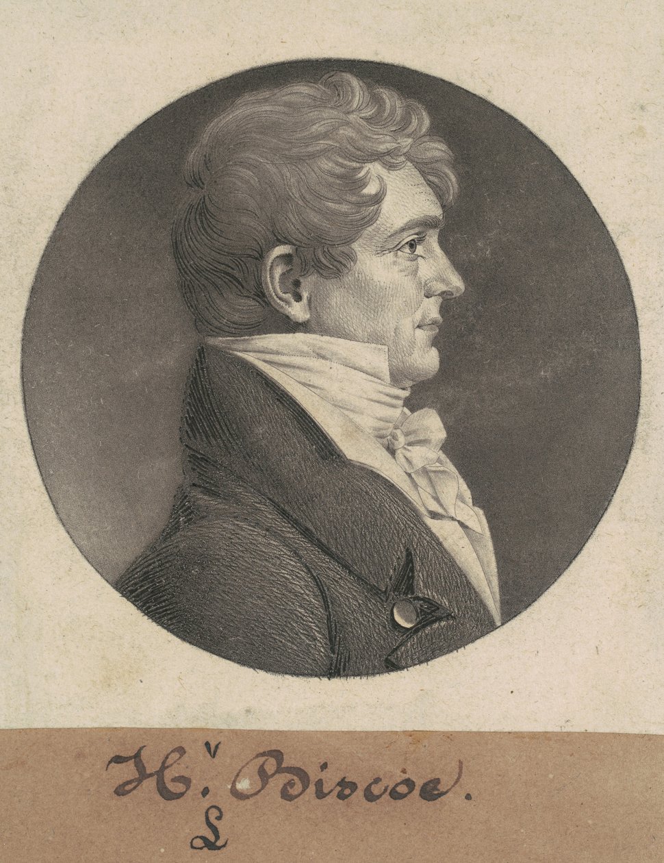 Henry Lawson Biscoe by Charles B. J. Févret de Saint Mémin