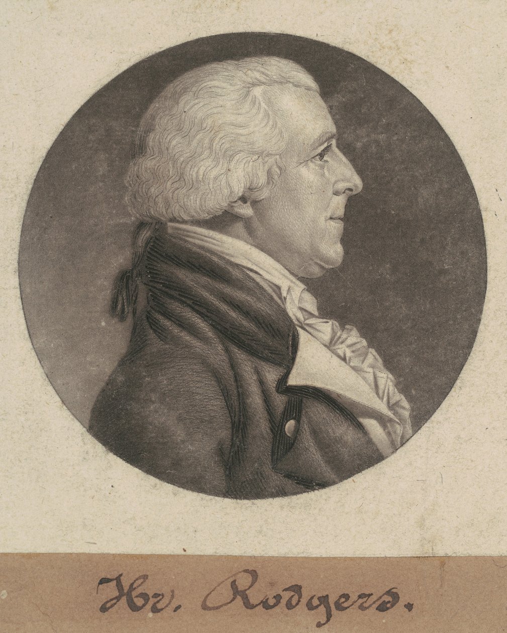 Henry Rogers by Charles B. J. Févret de Saint Mémin