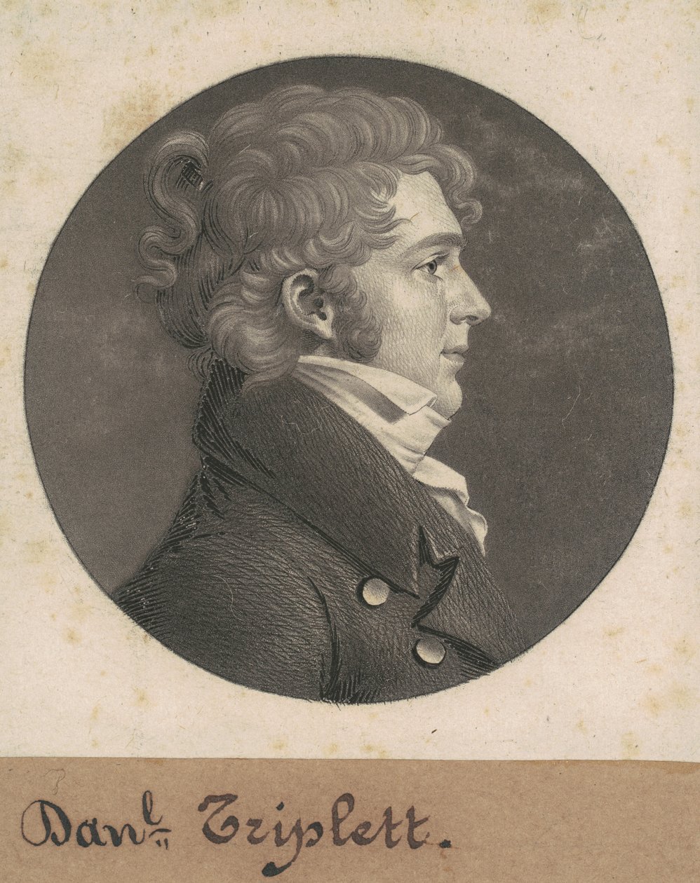 J. N. Luckett by Charles B. J. Févret de Saint Mémin