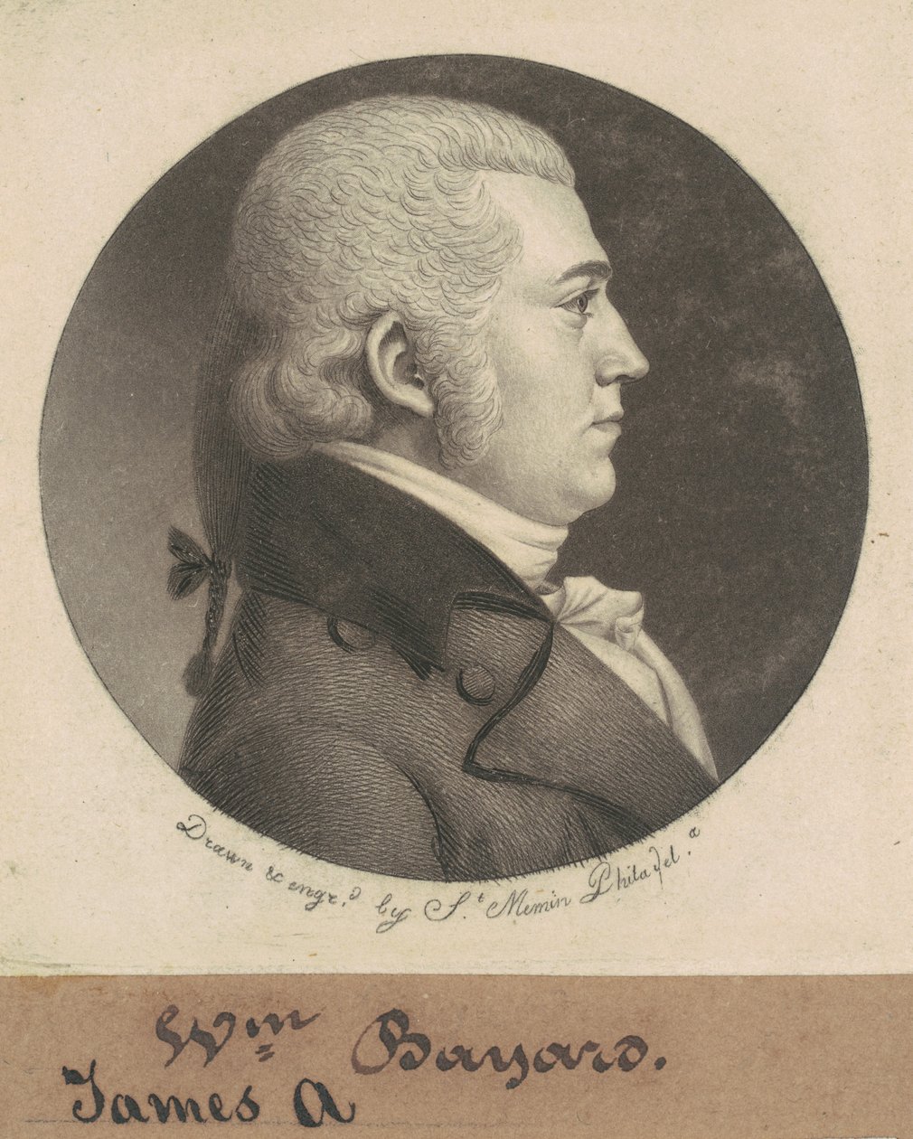 James Asheton Bayard by Charles B. J. Févret de Saint Mémin
