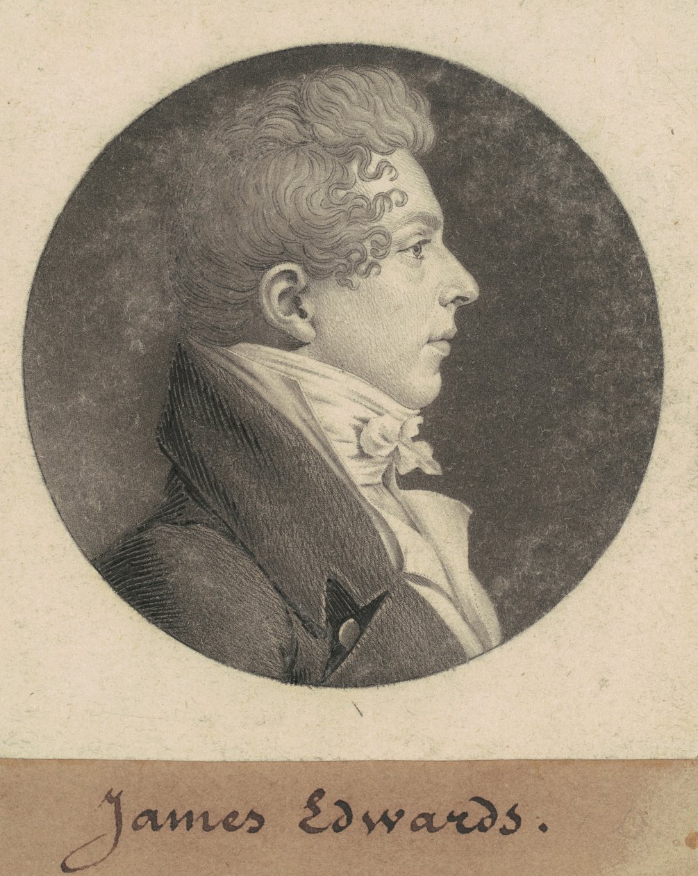 James Edwards by Charles B. J. Févret de Saint Mémin