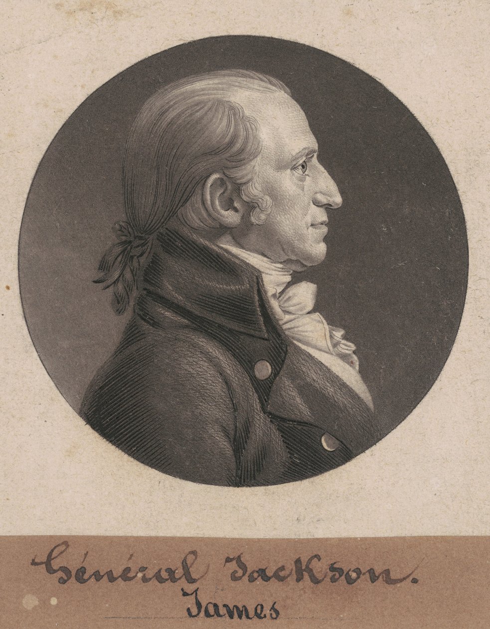 James Jackson by Charles B. J. Févret de Saint Mémin