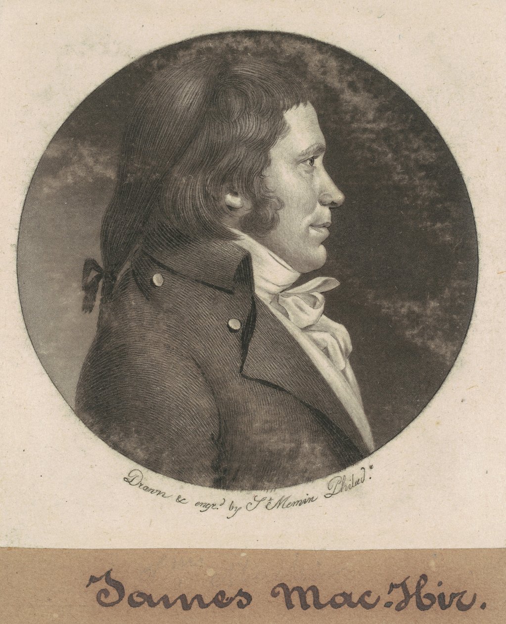 James Machir by Charles B. J. Févret de Saint Mémin
