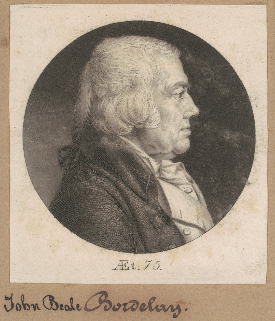 John Beale Bordley by Charles B. J. Févret de Saint Mémin