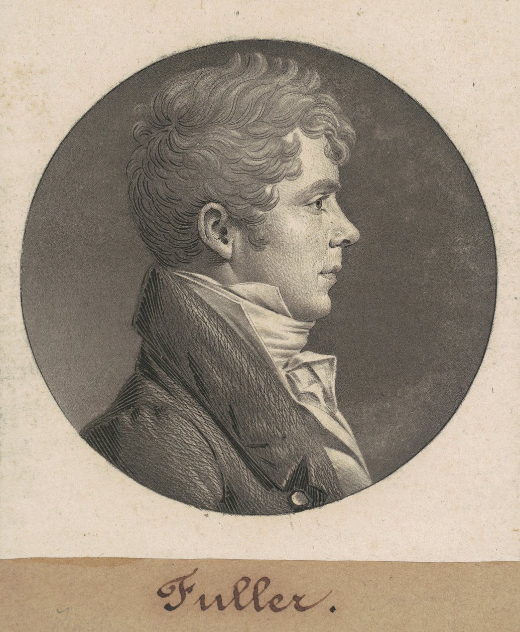 John Coles III by Charles B. J. Févret de Saint Mémin