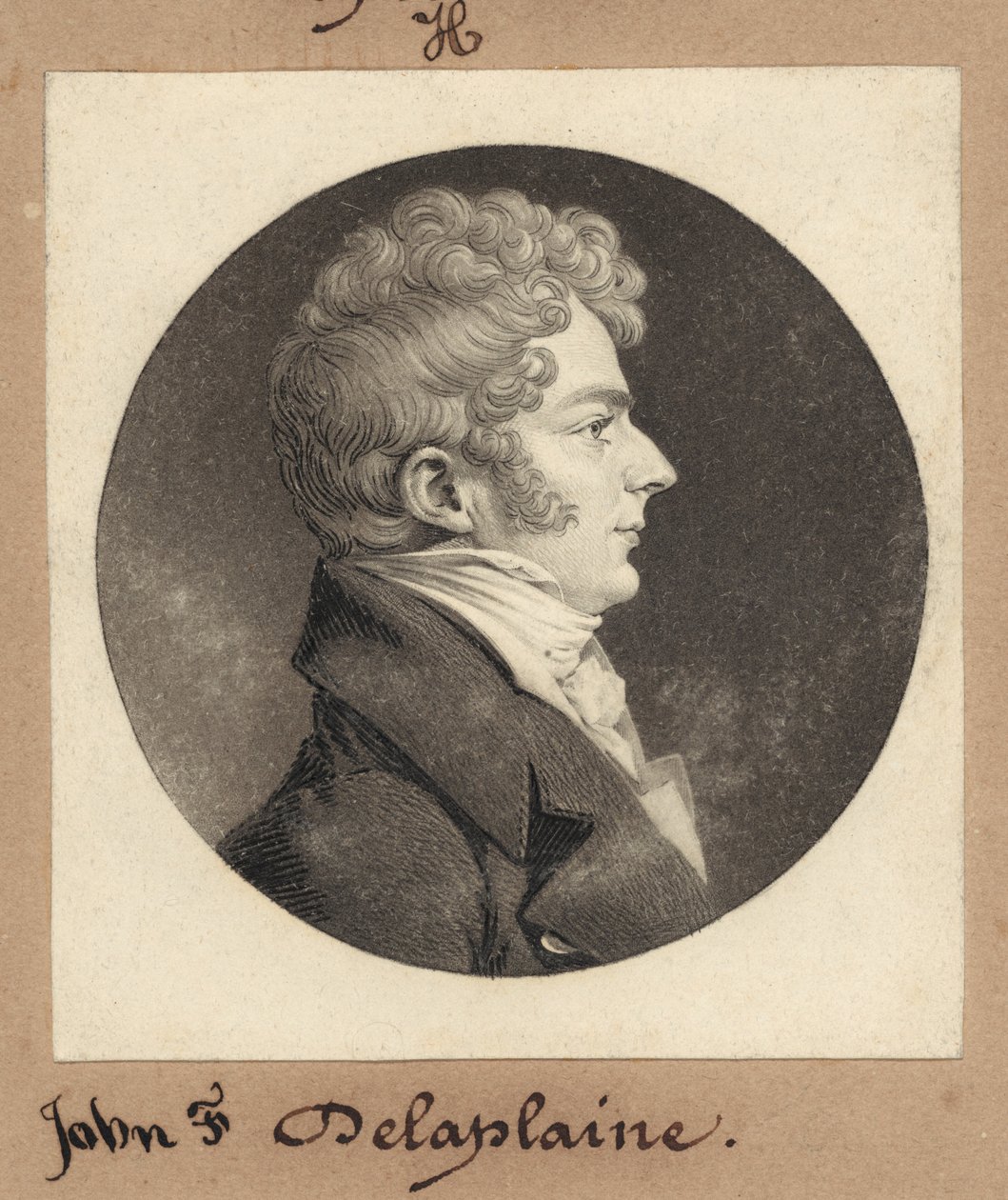 John F. Delaplaine by Charles B. J. Févret de Saint Mémin