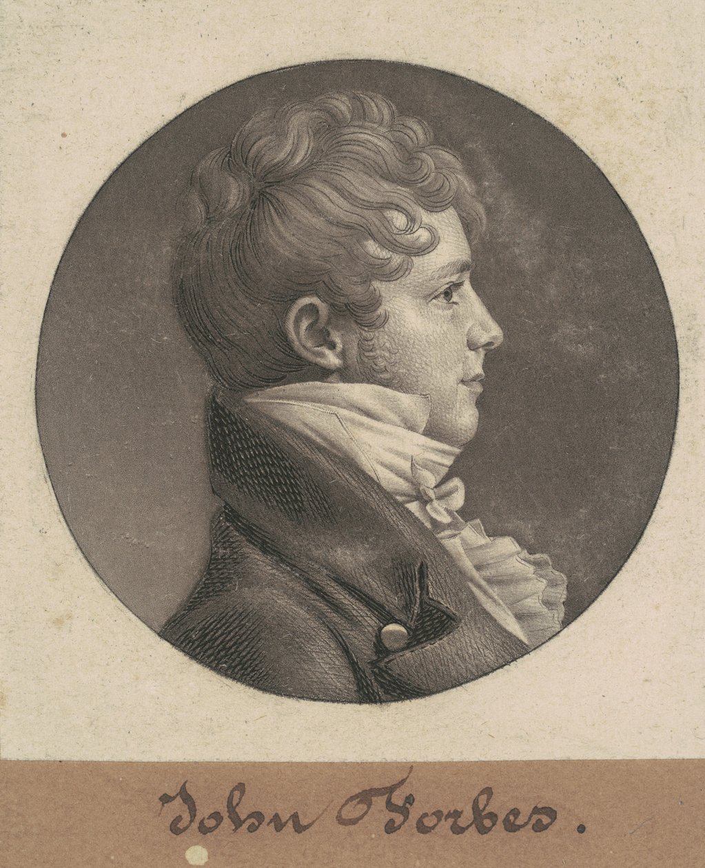 John Goddard by Charles B. J. Févret de Saint Mémin