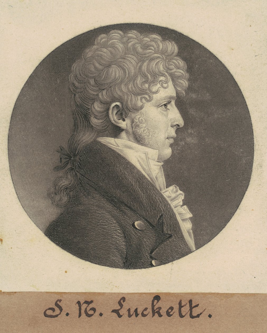John Richards Triplett by Charles B. J. Févret de Saint Mémin