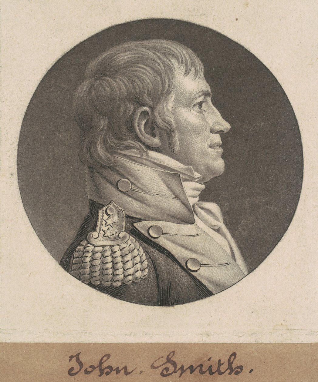John Smith by Charles B. J. Févret de Saint Mémin