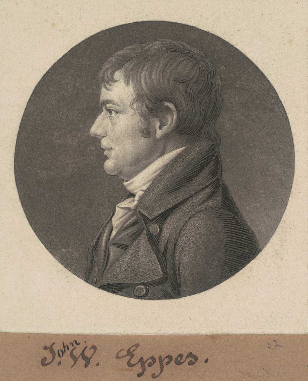 John Wayles Eppes by Charles B. J. Févret de Saint Mémin