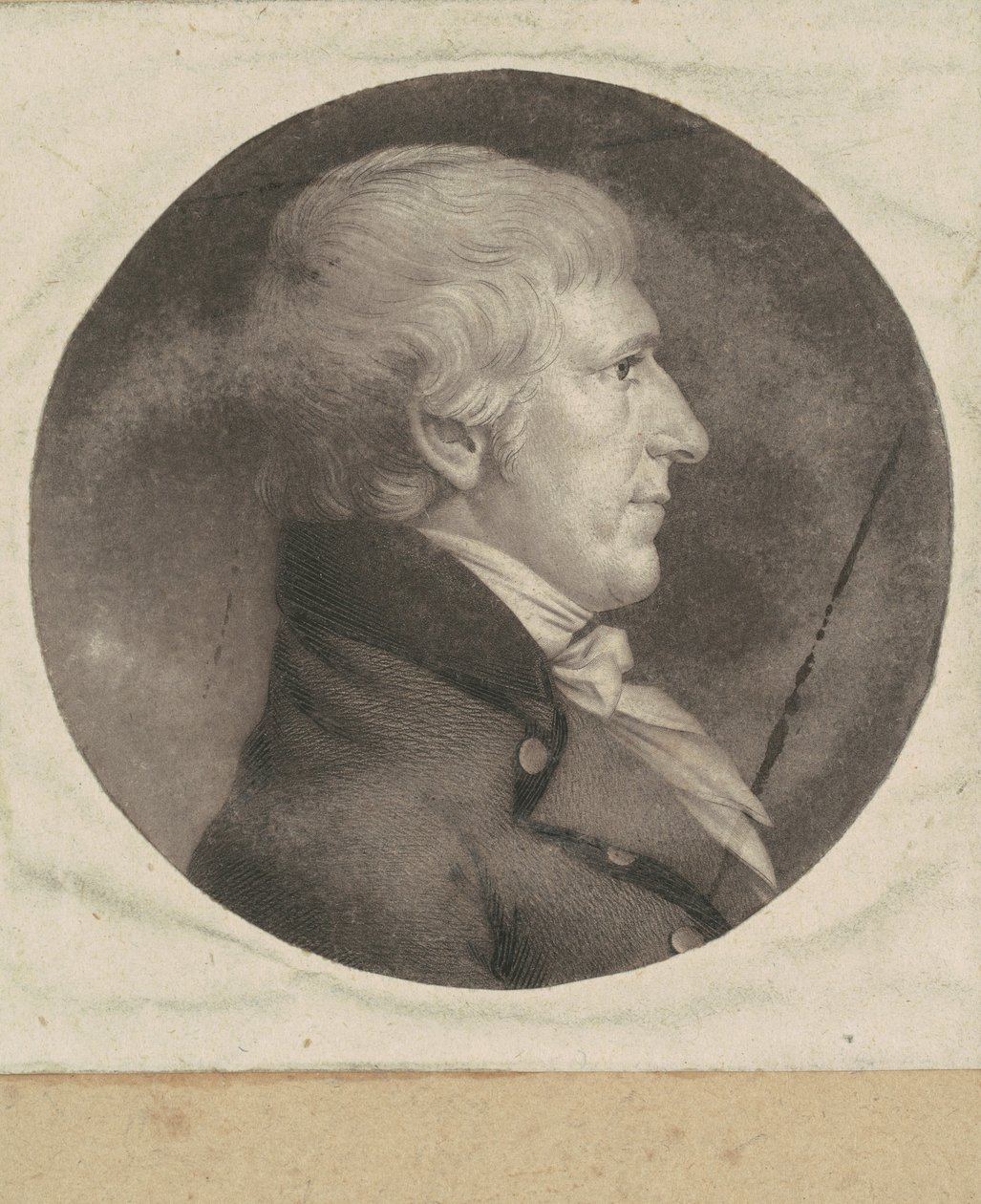 Joseph Barker by Charles B. J. Févret de Saint Mémin