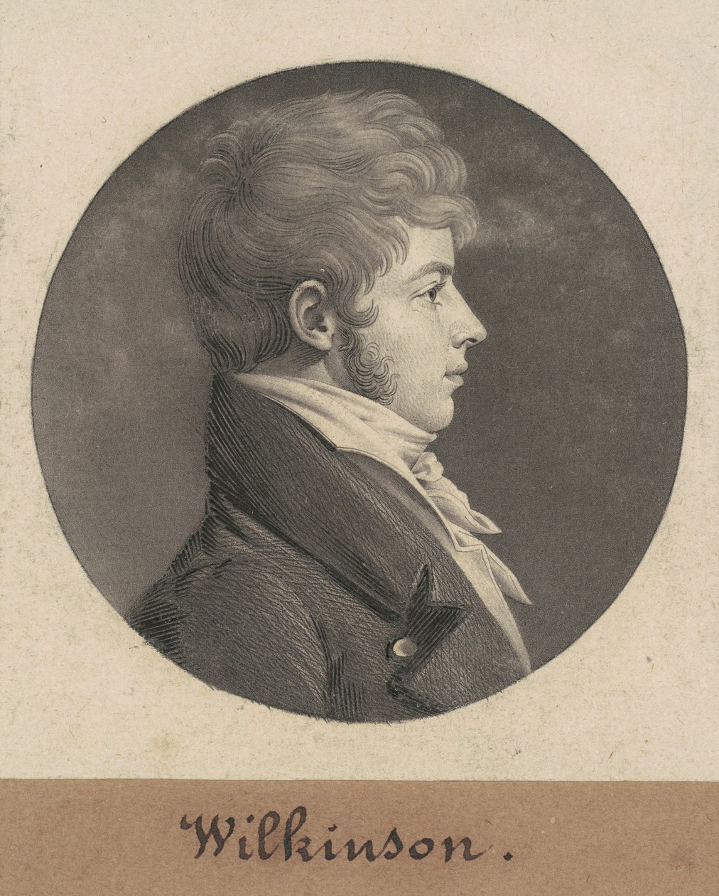 Joseph Biddle Wilkinson by Charles B. J. Févret de Saint Mémin