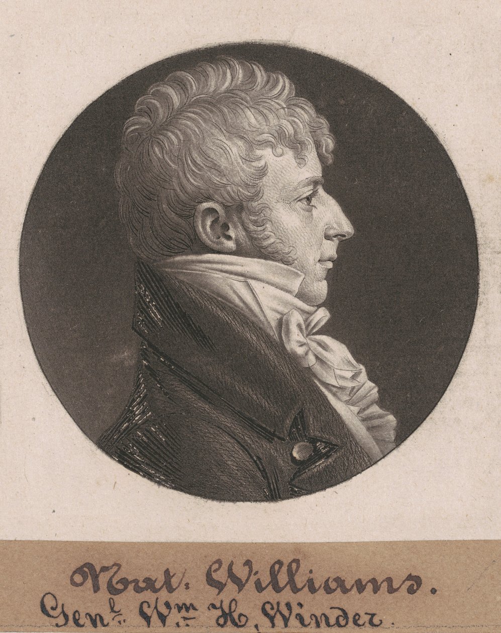Joseph Ennalls Muse by Charles B. J. Févret de Saint Mémin