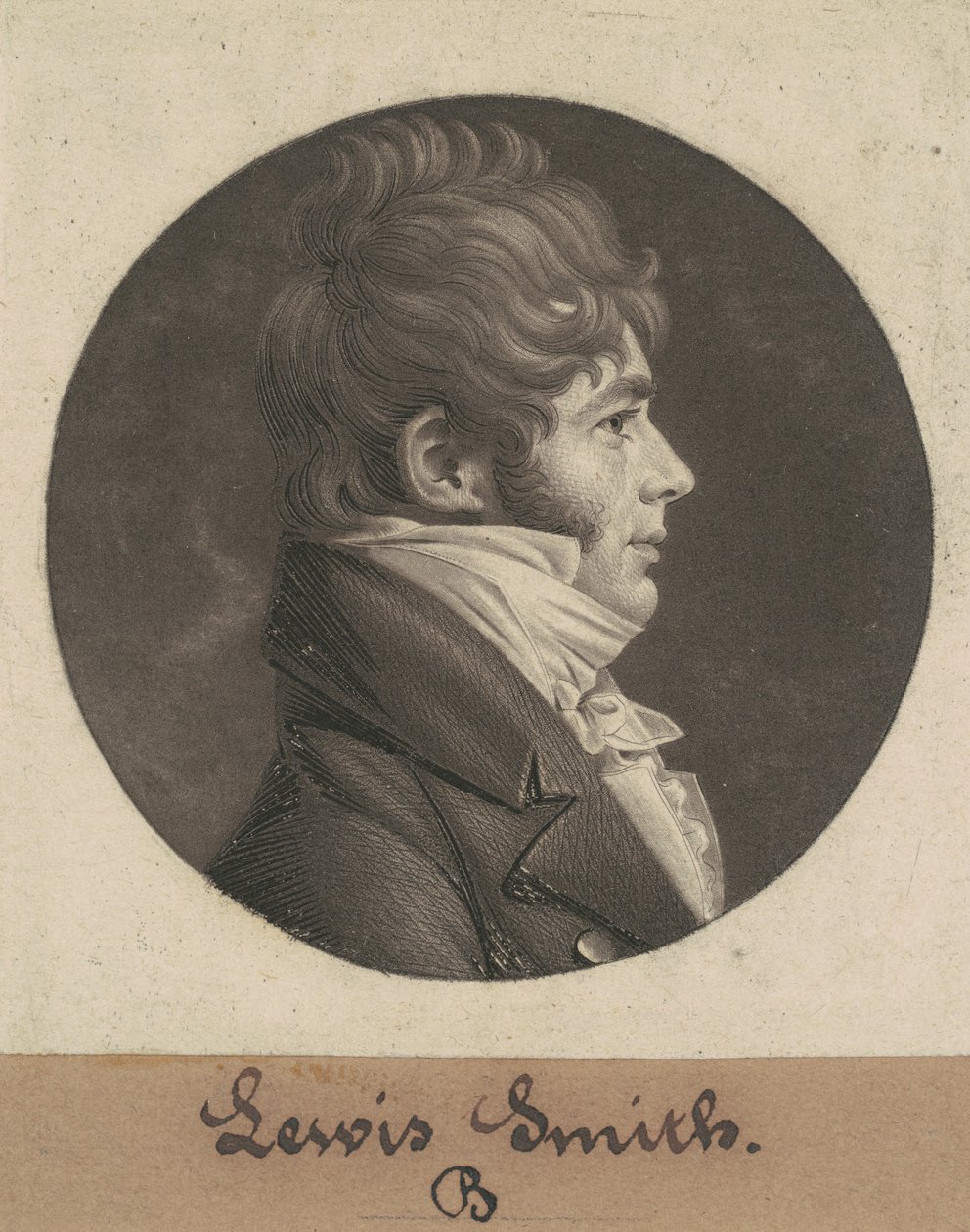 Louis Buchanan Smith by Charles B. J. Févret de Saint Mémin