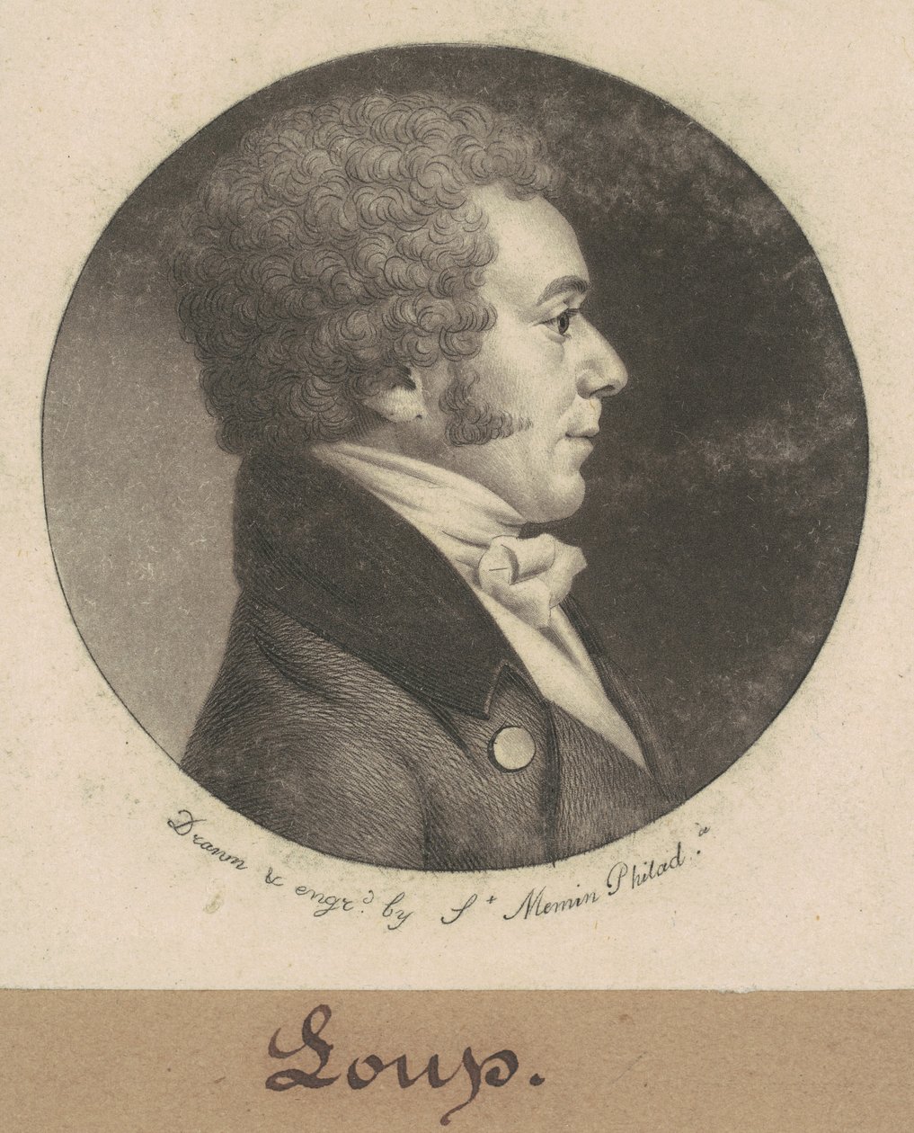 Wolf by Charles B. J. Févret de Saint Mémin