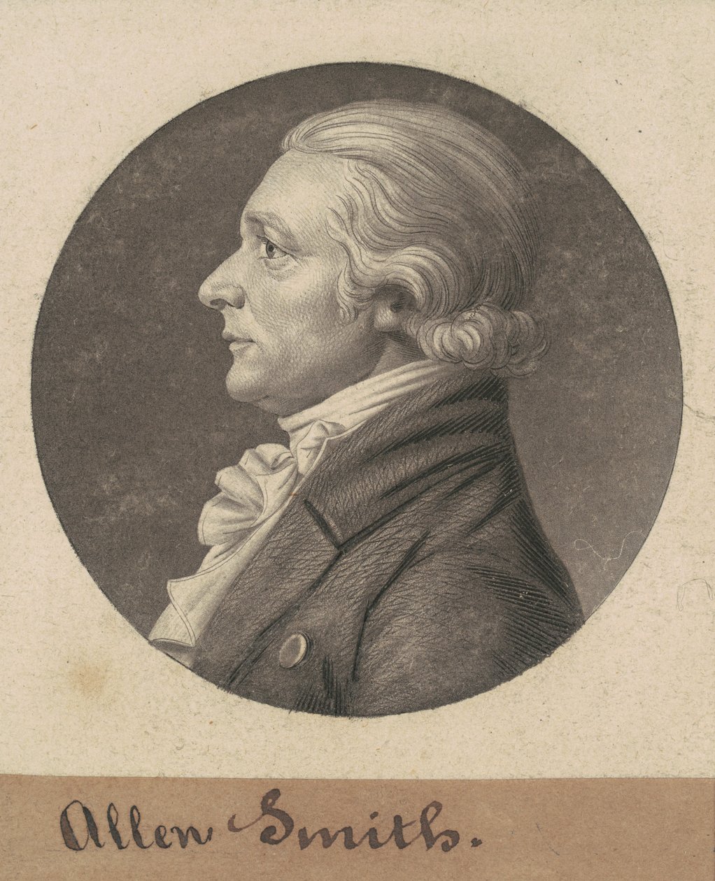 Mr. Smith by Charles B. J. Févret de Saint Mémin