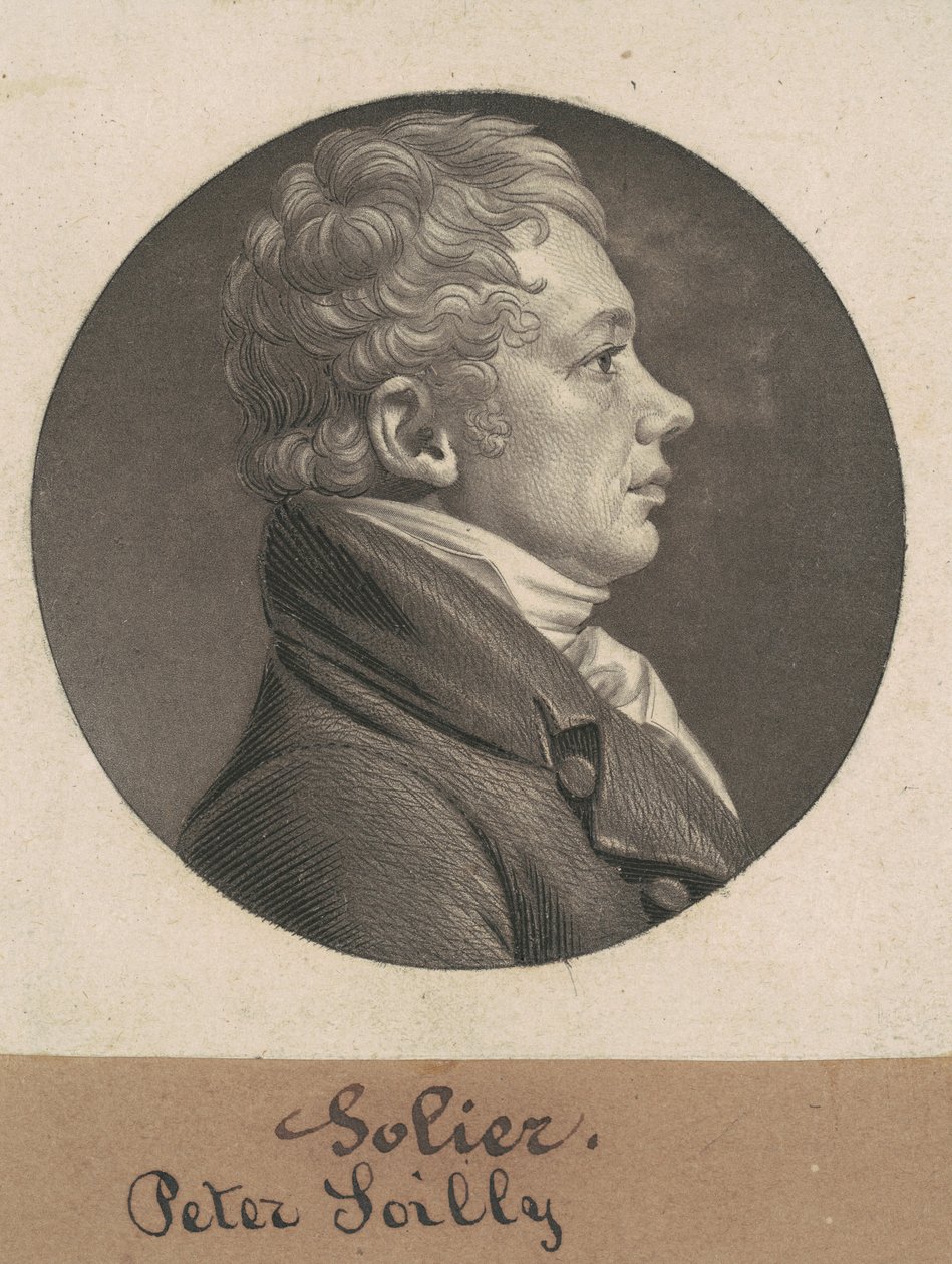 Peter Sailly by Charles B. J. Févret de Saint Mémin