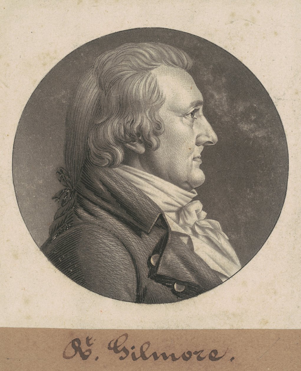 Robert Gilmor by Charles B. J. Févret de Saint Mémin