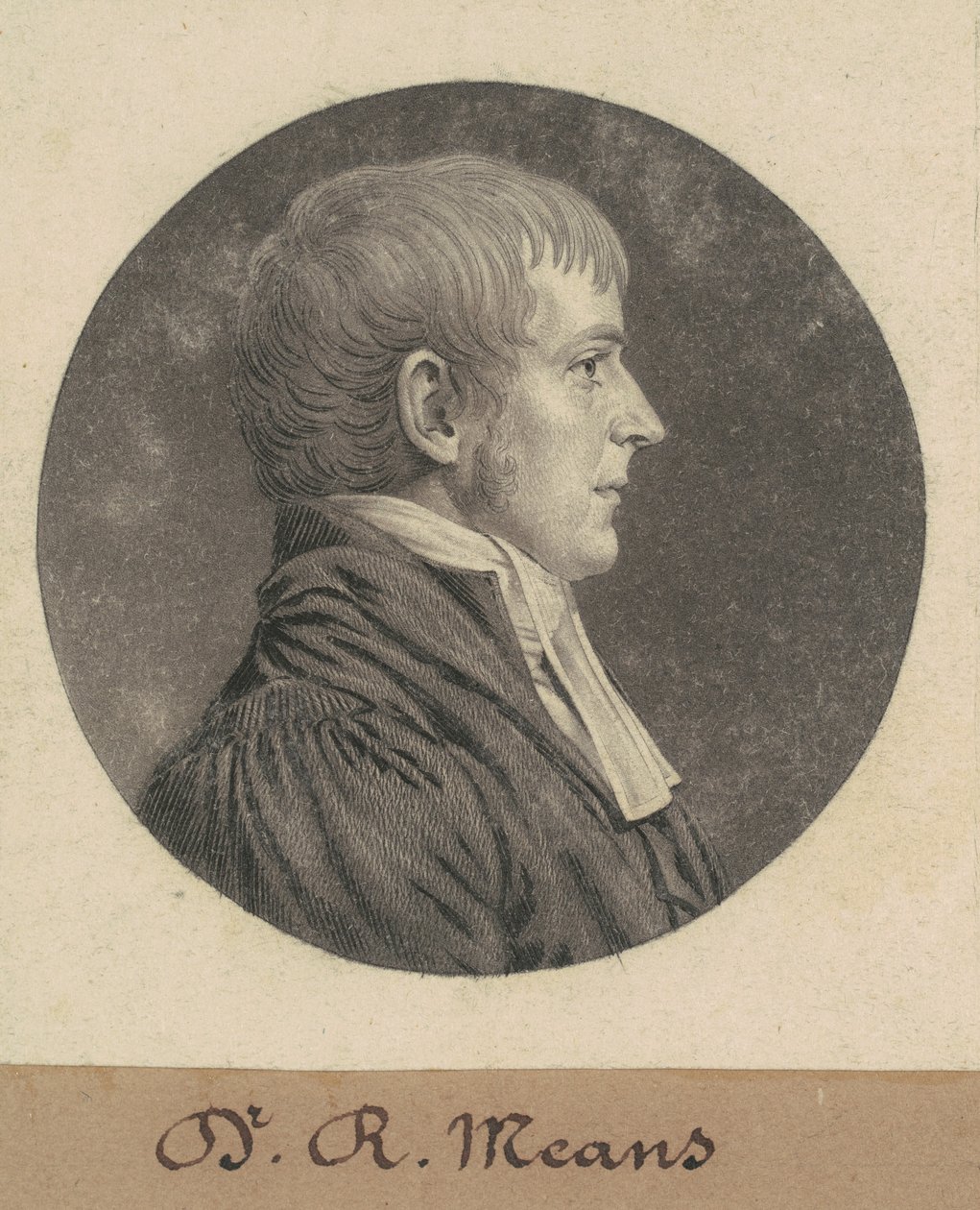 Robert Means by Charles B. J. Févret de Saint Mémin
