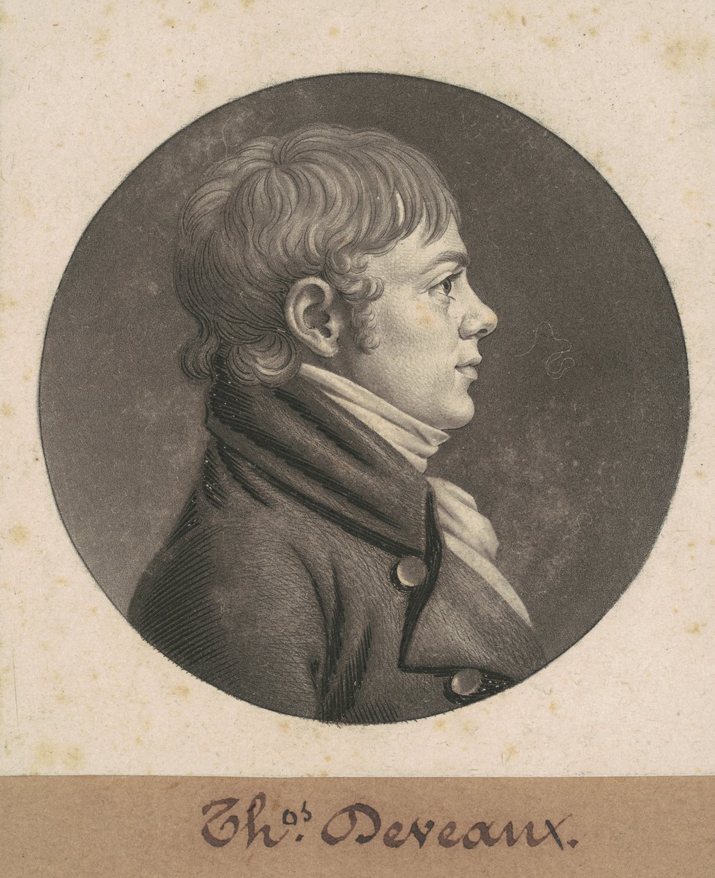 Robert Mills by Charles B. J. Févret de Saint Mémin